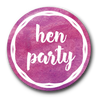 Purple Hen Party Night Badge